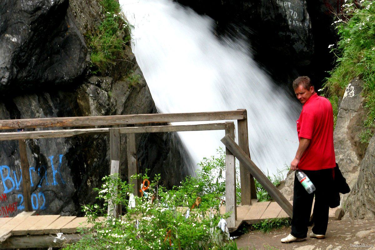 Водопад на Кынгарге