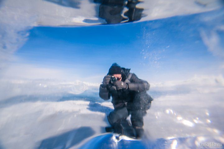 Фото через лед