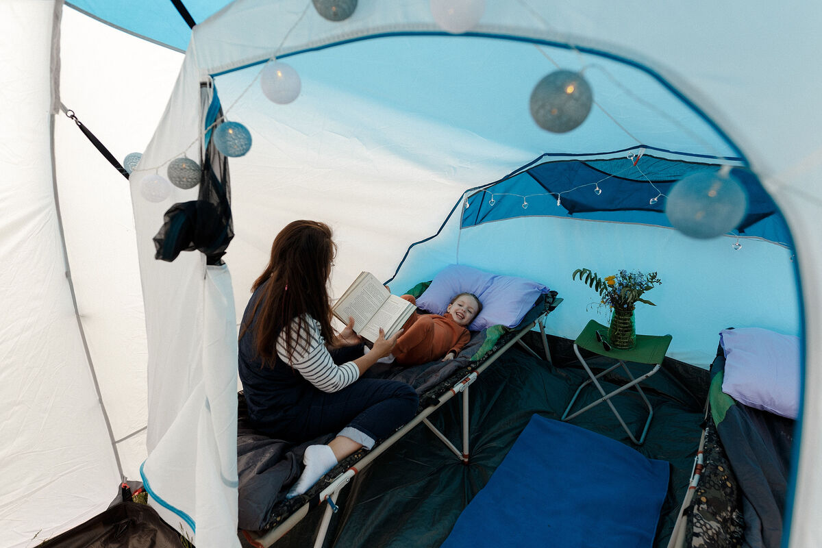 Комфортабельные палатки
